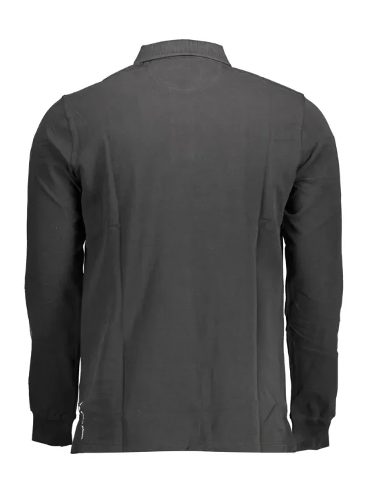 "U.S. POLO Poloshirts im Sale | Langarm Poloshirt mit Logo und Stickerei 2 Knpfe US Polo online kaufen"|Planet-Deluxe
