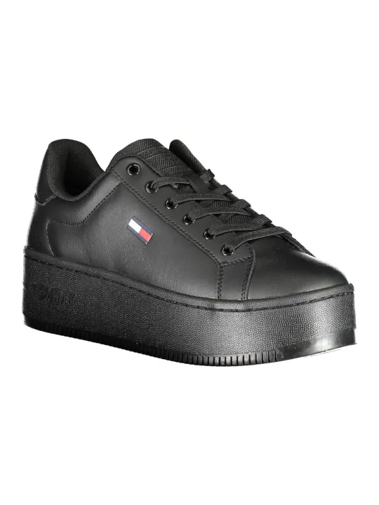 "Tommy Hilfiger Sneakers im Sale | Tommy Hilfiger Nachhaltige Schnürsneaker mit Logo online kaufen"|Planet-Deluxe