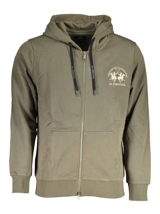 "LA MARTINA Sweatshirts im Sale | Kapuzensweatshirt mit Reißverschluss und Taschen von La Martina online kaufen"|Planet-Deluxe