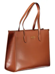 "GUESS JEANS Einzelstücke & Seltenheiten im Sale | Guess Jeans Tasche Braun mit Fächern und Reißverschluss online kaufen"|Planet-Deluxe