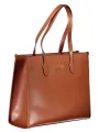 "GUESS JEANS Einzelstücke & Seltenheiten im Sale | Guess Jeans Tasche Braun mit Fächern und Reißverschluss online kaufen"|Planet-Deluxe