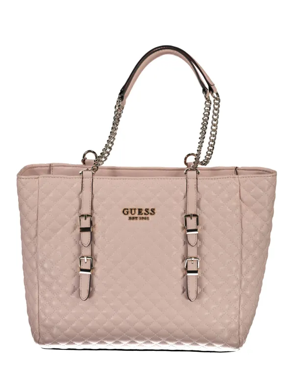 "GUESS JEANS Einzelstücke & Seltenheiten im Sale | GUESS JEANS Tasche mit Kettenriemen und Fächern Rosa online kaufen"|Planet-Deluxe "GUESS JEANS Einzelstücke & Seltenheiten im Sale | GUESS JEANS Tasche mit Kettenriemen und Fächern Rosa online kaufen"|Planet-Deluxe