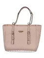 "GUESS JEANS Einzelstücke & Seltenheiten im Sale | GUESS JEANS Tasche mit Kettenriemen und Fächern Rosa online kaufen"|Planet-Deluxe