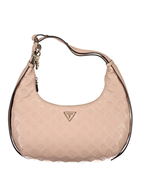 "GUESS JEANS Einzelstücke & Seltenheiten im Sale | Verstellbare Schultertasche mit Logo und Kontrastdetails online kaufen"|Planet-Deluxe