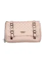 "GUESS JEANS Einzelstücke & Seltenheiten im Sale | GUESS Jeans Rosa Tasche mit Ketten und Fächern online kaufen"|Planet-Deluxe