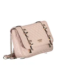"GUESS JEANS Einzelstücke & Seltenheiten im Sale | GUESS Jeans Rosa Tasche mit Ketten und Fächern online kaufen"|Planet-Deluxe