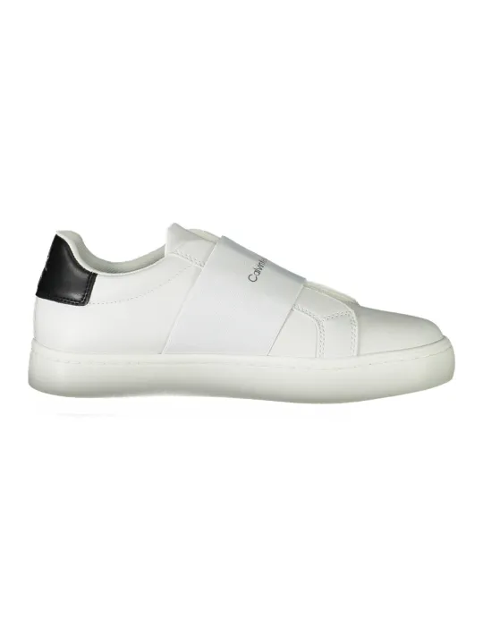 "Calvin Klein Sneakers im Sale | Calvin Klein Weiße Sneakers YW0YW01021F online kaufen"|Planet-Deluxe