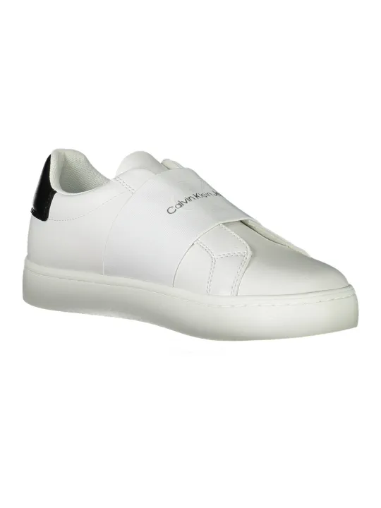 "Calvin Klein Sneakers im Sale | Calvin Klein Weiße Sneakers YW0YW01021F online kaufen"|Planet-Deluxe