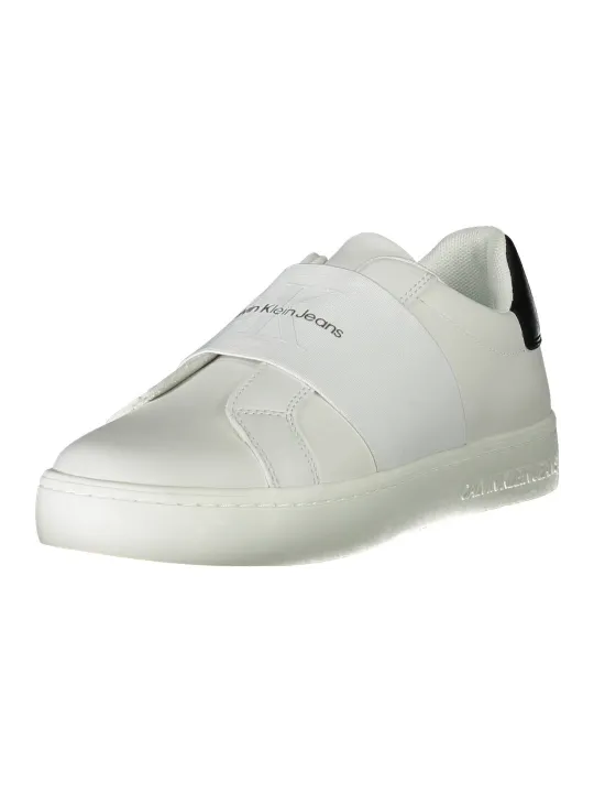 "Calvin Klein Sneakers im Sale | Calvin Klein Weiße Sneakers YW0YW01021F online kaufen"|Planet-Deluxe