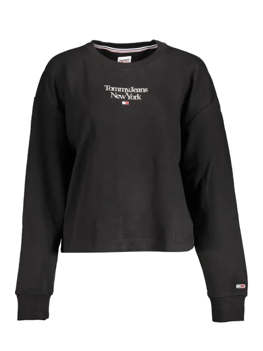 "Tommy Hilfiger Sweatshirts im Sale | Tommy Hilfiger DW0DW14851_NERO_BDS online kaufen"|Planet-Deluxe