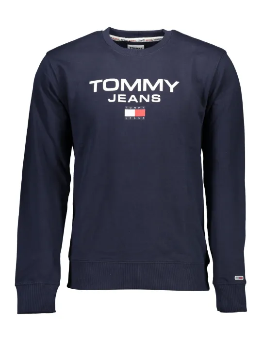 "Tommy Hilfiger Sweatshirts im Sale | Tommy Hilfiger Logo Sweatshirt aus Übergangsbaumwolle online kaufen"|Planet-Deluxe