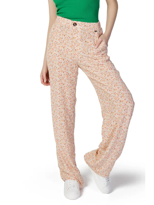 Gepunktete rosa Pepe Jeans Hosen Gepunktete rosa Pepe Jeans Hosen