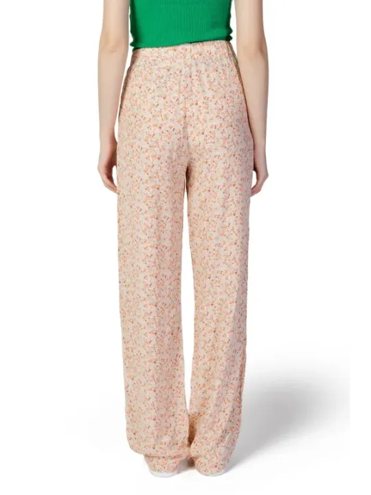 Blumige, hochtaillierte Pepe Jeans Hose