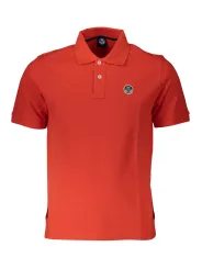"North Sails Poloshirts im Sale | Kurzarm Poloshirt mit Logo und Applikation von North Sails online kaufen"|Planet-Deluxe