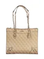 "GUESS JEANS Einzelstücke & Seltenheiten im Sale | GUESS JEANS Schultertasche mit Ketten und Kontrastdetails online kaufen"|Planet-Deluxe
