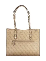 "GUESS JEANS Einzelstücke & Seltenheiten im Sale | GUESS JEANS Schultertasche mit Ketten und Kontrastdetails online kaufen"|Planet-Deluxe