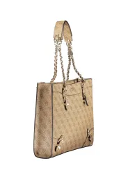 "GUESS JEANS Einzelstücke & Seltenheiten im Sale | GUESS JEANS Schultertasche mit Ketten und Kontrastdetails online kaufen"|Planet-Deluxe