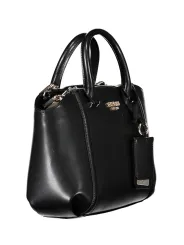 GUESS JEANS Nero Tasche: 3 Fächer, Griffe & Schultergurt