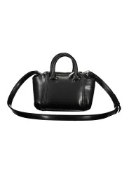 "GUESS JEANS Einzelstücke & Seltenheiten im Sale | GUESS JEANS Tasche mit Griffen und Schultergurt, 3 Fächer, Schwarz online kaufen"|Planet-Deluxe