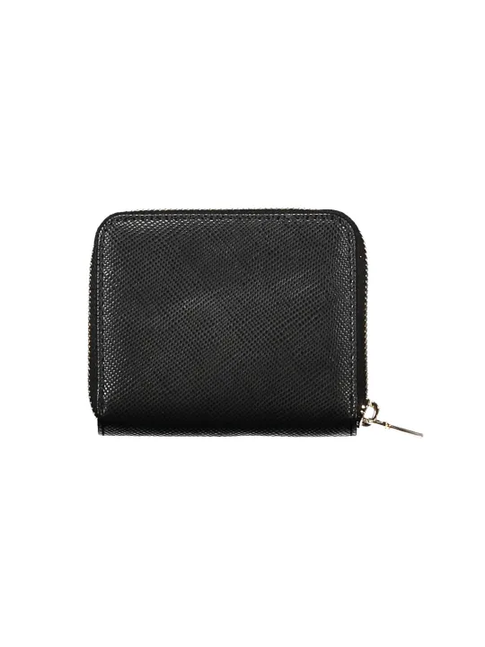 "GUESS JEANS Geldbörsen im Sale | Guess Jeans Geldbörse Schwarz mit Kartenfach und Reißverschluss online kaufen"|Planet-Deluxe