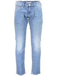 "Tommy Hilfiger Jeans im Sale | Scanton Slim Jeans mit Wascheffekt und Tommy Hilfiger Logo online kaufen"|Planet-Deluxe