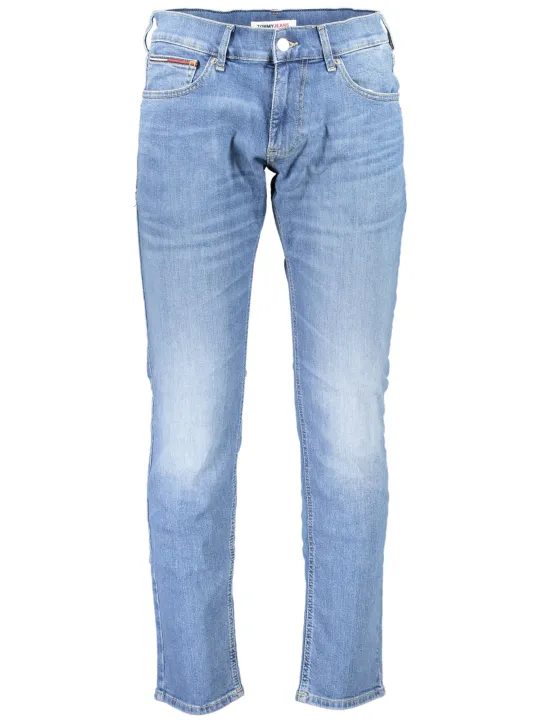 "Tommy Hilfiger Jeans im Sale | Scanton Slim Jeans mit Wascheffekt und Tommy Hilfiger Logo online kaufen"|Planet-Deluxe