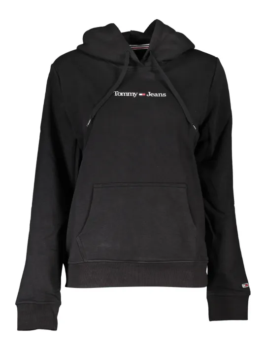 "Tommy Hilfiger Sweatshirts im Sale | Kapuzensweatshirt mit Aufdruck aus Baumwollmix von Tommy Hilfiger online kaufen"|Planet-Deluxe