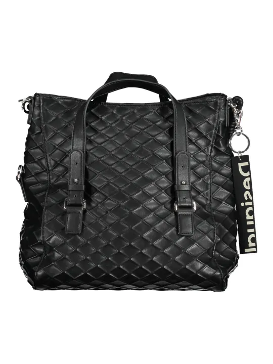 "Desigual Einzelstücke & Seltenheiten im Sale | Desigual Tasche mit abnehmbaren Griffen und Kontrastdetails online kaufen"|Planet-Deluxe
