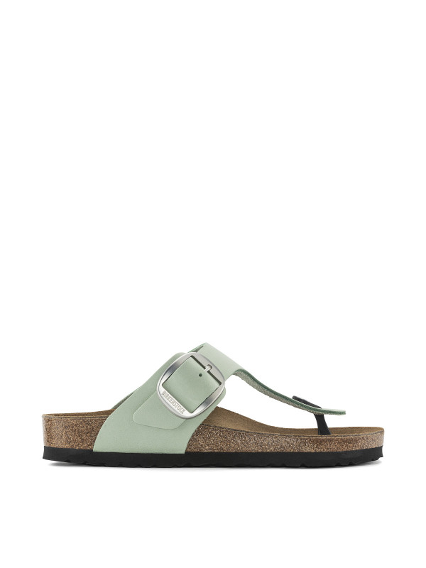 Grüne Birkenstock GIZEH Sandale Lederfußbett Grüne Birkenstock GIZEH Sandale Lederfußbett