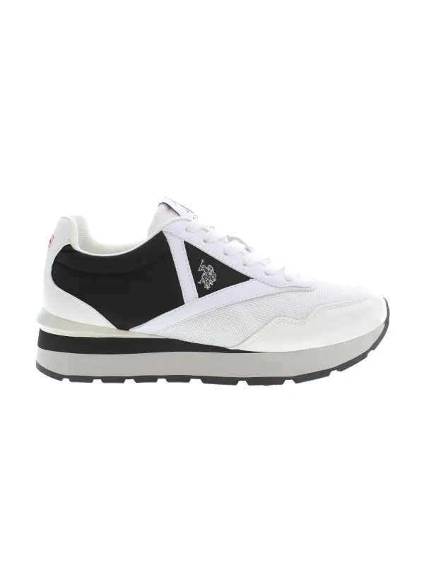 "U.S. POLO BEST PRICE Sneakers im Sale | US Polo Schnür-Sneaker Kontrastdetails Weiß-Schwarz online kaufen"|Planet-Deluxe "U.S. POLO BEST PRICE Sneakers im Sale | US Polo Schnür-Sneaker Kontrastdetails Weiß-Schwarz online kaufen"|Planet-Deluxe