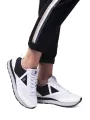 "U.S. POLO BEST PRICE Sneakers im Sale | US Polo Schnür-Sneaker Kontrastdetails Weiß-Schwarz online kaufen"|Planet-Deluxe