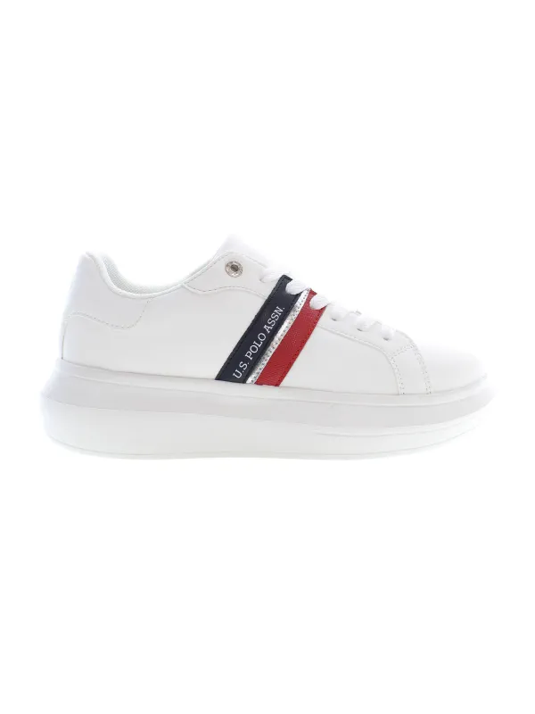 "U.S. POLO BEST PRICE Sneakers im Sale | U.S. Polo Schnürsneaker mit Kontrast und Logo, Weiß online kaufen"|Planet-Deluxe "U.S. POLO BEST PRICE Sneakers im Sale | U.S. Polo Schnürsneaker mit Kontrast und Logo, Weiß online kaufen"|Planet-Deluxe