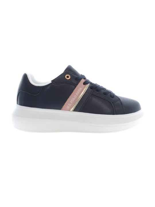 "U.S. POLO BEST PRICE Sneakers im Sale | U.S. Polo Schnürsneaker mit Kontrastdetails und Logo online kaufen"|Planet-Deluxe