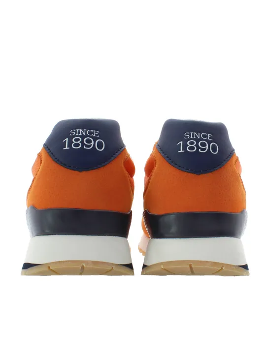 "U.S. POLO BEST PRICE Sneakers im Sale | Sneaker mit Schnürsenkeln und Kontrastdetails U.S. POLO ORA001 online kaufen"|Planet-Deluxe