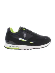 "U.S. POLO BEST PRICE Sneakers im Sale | Kontrast-Sneaker mit Logo und Schnürsenkeln U.S. POLO  online kaufen"|Planet-Deluxe