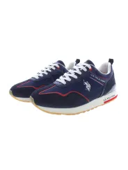 "U.S. POLO BEST PRICE Sneakers im Sale | US Polo Sneaker mit Kontrastdetails und Logo Schnürung online kaufen"|Planet-Deluxe