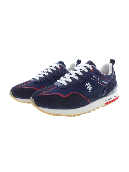 "U.S. POLO BEST PRICE Sneakers im Sale | US Polo Sneaker mit Kontrastdetails und Logo Schnürung online kaufen"|Planet-Deluxe