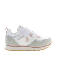 "U.S. POLO BEST PRICE Sneakers im Sale | U.S. POLO Sportschuh mit Riemen und Kontrastdetails für Mädchen online kaufen"|Planet-Deluxe