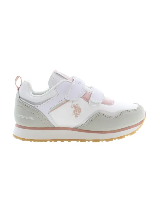 "U.S. POLO BEST PRICE Sneakers im Sale | U.S. POLO Sportschuh mit Riemen und Kontrastdetails für Mädchen online kaufen"|Planet-Deluxe
