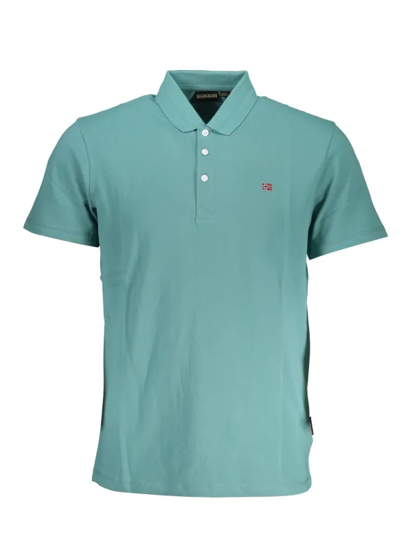 "Napapijri Poloshirts im Sale | Napapijri Poloshirt Grün mit Stickerei und 3 Knöpfen online kaufen"|Planet-Deluxe "Napapijri Poloshirts im Sale | Napapijri Poloshirt Grün mit Stickerei und 3 Knöpfen online kaufen"|Planet-Deluxe