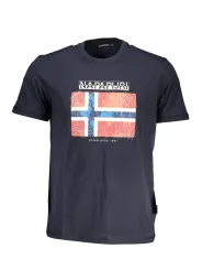 "Napapijri T-Shirts im Sale | Napapijri Kurzarm Rundhals T-Shirt mit Logo und Aufdruck online kaufen"|Planet-Deluxe