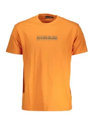 "Napapijri T-Shirts im Sale | Napapijri NP0A4GDR-S-BOX-SS-3_ARANCIO_A1Z Orange online kaufen"|Planet-Deluxe