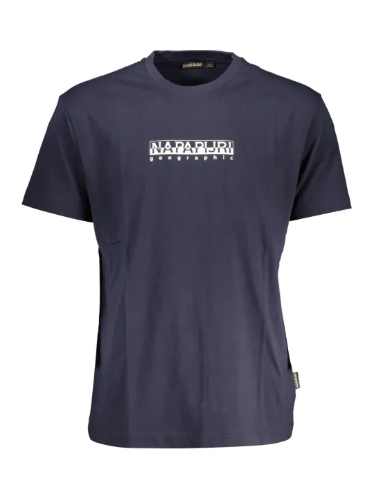 Napapijri Kurzarm T-Shirt mit Logo – Rundhals, stilvoll