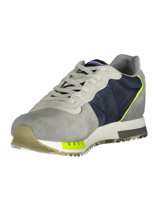 "Blauer Sneakers im Sale | Blauer S3QUEENS01 Sneakers mit Kontrasten und Logo online kaufen"|Planet-Deluxe