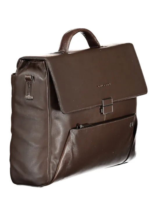 "PIQUADRO Einzelstücke & Seltenheiten im Sale | Piquadro Aktentasche mit Laptopfach und abnehmbarem Schultergurt online kaufen"|Planet-Deluxe