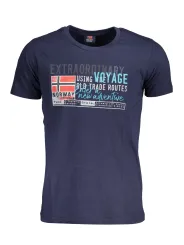 "NORWAY 1963 T-Shirts im Sale | Norwegen 1963 Logo TShirt Blau Rundhals Kurzarm online kaufen"|Planet-Deluxe