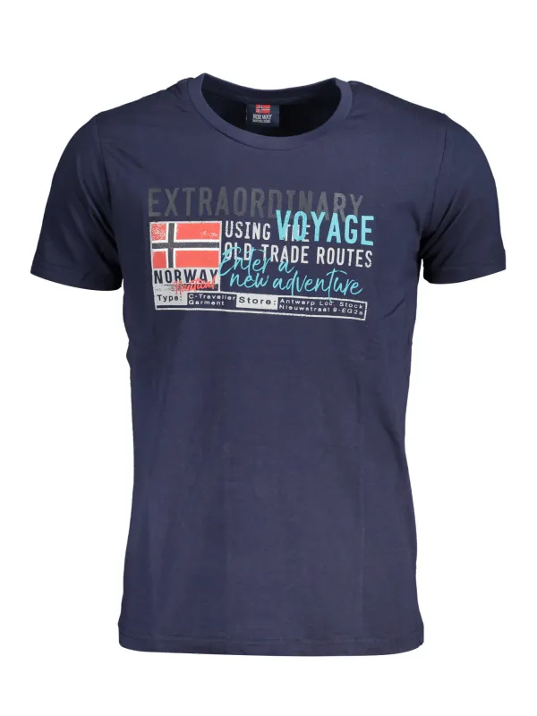 "NORWAY 1963 T-Shirts im Sale | Norwegen 1963 Logo TShirt Blau Rundhals Kurzarm online kaufen"|Planet-Deluxe "NORWAY 1963 T-Shirts im Sale | Norwegen 1963 Logo TShirt Blau Rundhals Kurzarm online kaufen"|Planet-Deluxe
