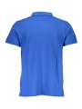 "GIAN MARCO VENTURI Poloshirts im Sale | Poloshirt Blau mit Stickerei und Kontrast von Gian Marco Venturi online kaufen"|Planet-Deluxe
