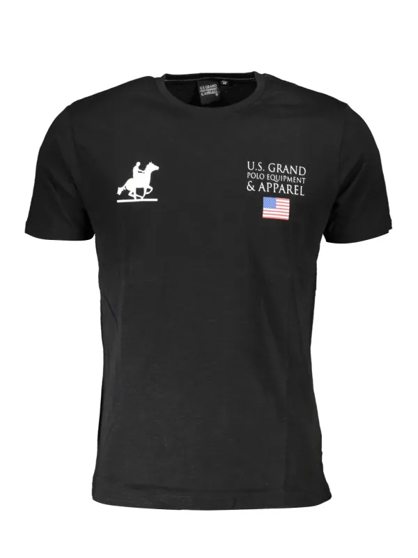 "U.S. GRAND POLO T-Shirts im Sale | U.S. GRAND POLO UST-713_NERO_NERO Schwarz online kaufen"|Planet-Deluxe "U.S. GRAND POLO T-Shirts im Sale | U.S. GRAND POLO UST-713_NERO_NERO Schwarz online kaufen"|Planet-Deluxe