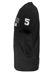 "U.S. GRAND POLO T-Shirts im Sale | U.S. GRAND POLO UST-713_NERO_NERO Schwarz online kaufen"|Planet-Deluxe